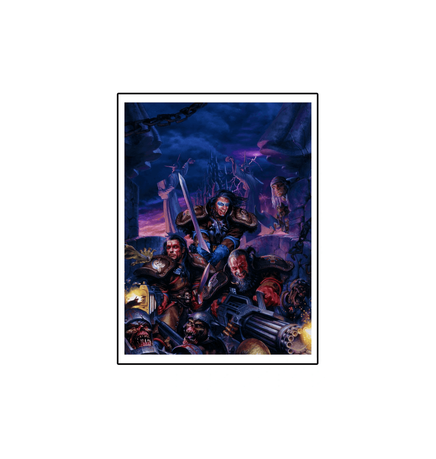 Mutant Chronicles - Laughing Into the Slaughter unframed fine art print