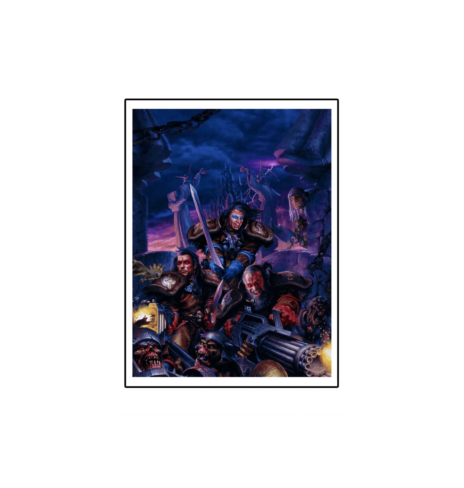 Mutant Chronicles - Laughing Into the Slaughter unframed fine art print