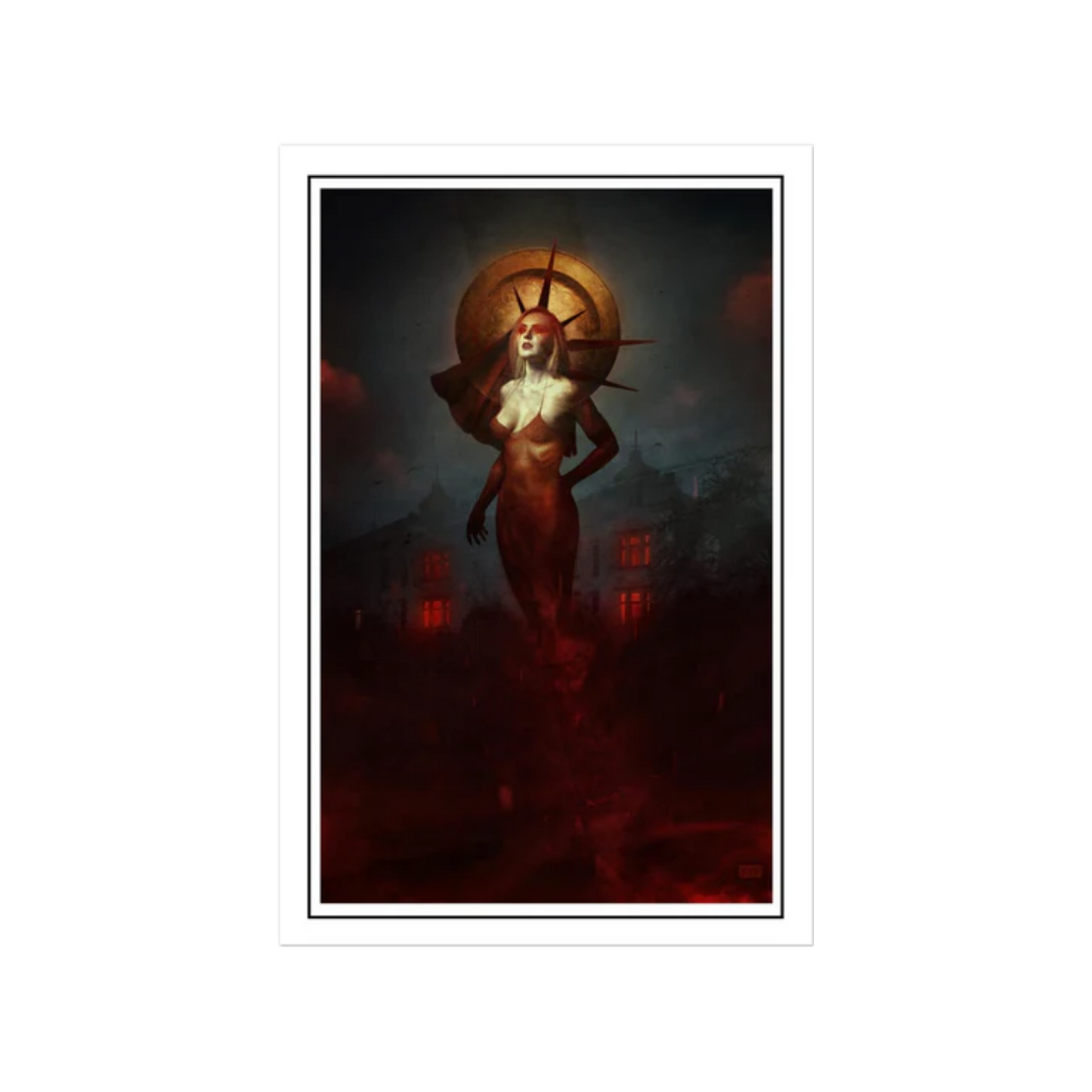 Kult: Scarlet Bride Fine Art Print
