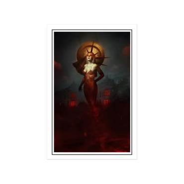 Kult: Scarlet Bride Fine Art Print