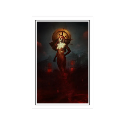 Kult: Scarlet Bride Fine Art Print