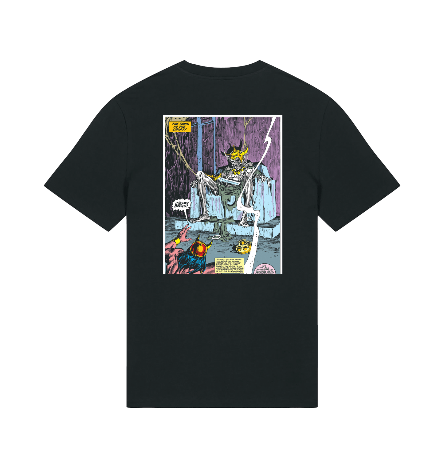 Conan Thing From the Crypt T Shirt back