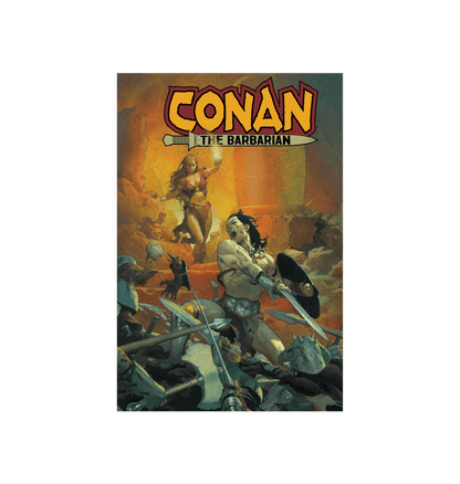 Conan The Barbarian Red Nails unframed poster