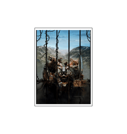 Mutant Year Zero - Chaos Escapes Fine Art Print