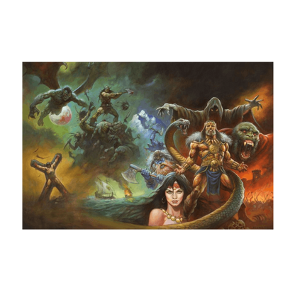 Conan Legends Undreamed Of (Issue 25 Cover) unframed poster