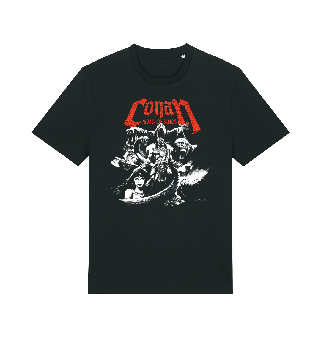 Conan Road of Kings - Black & White front