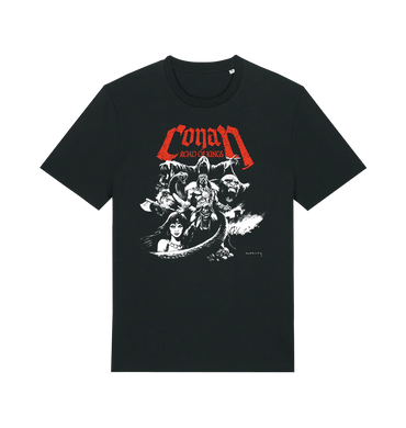 Conan Road of Kings - Black & White front