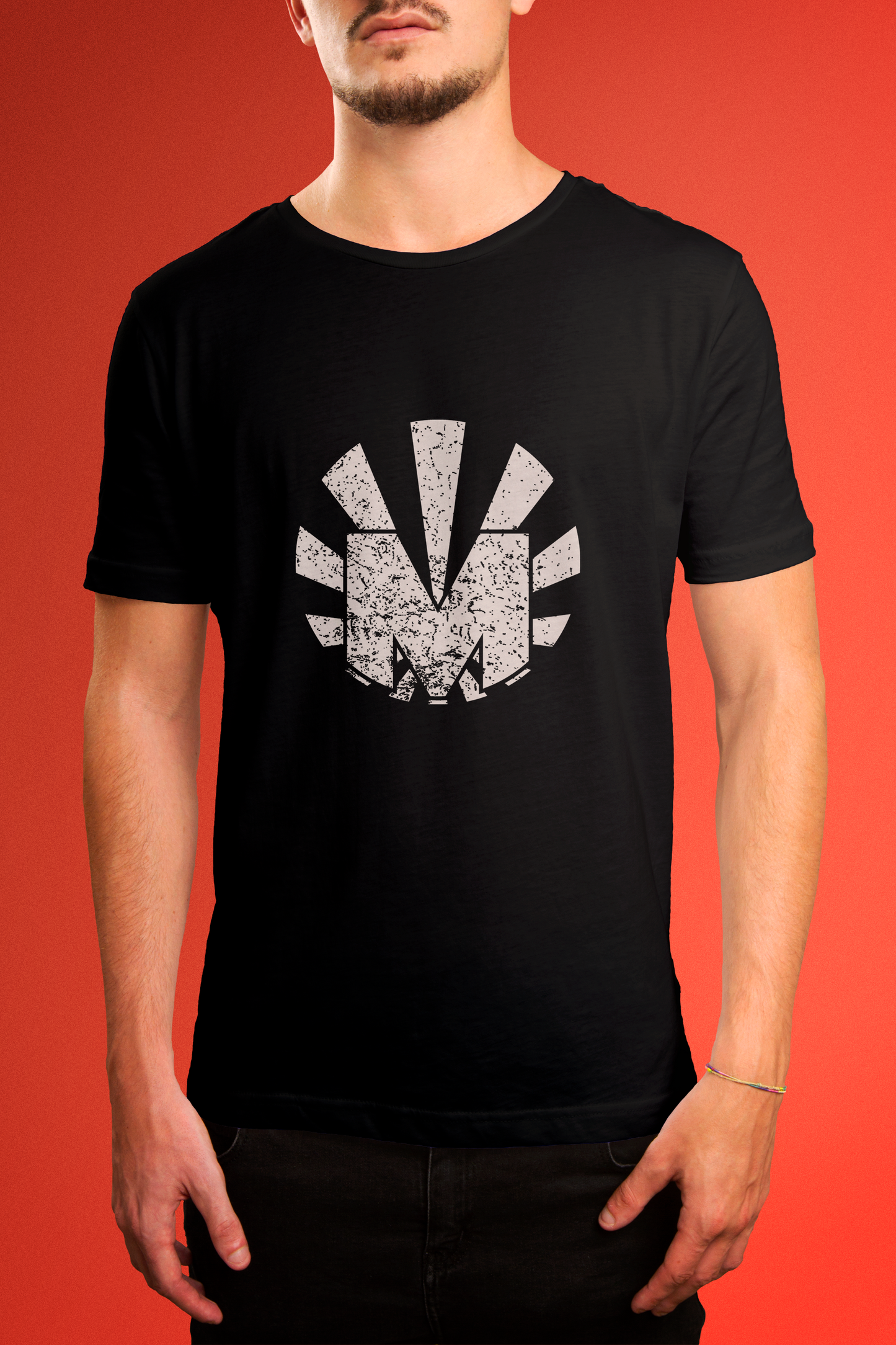 Mutant Chronicles - Mishima Faction T Shirt front mock up
