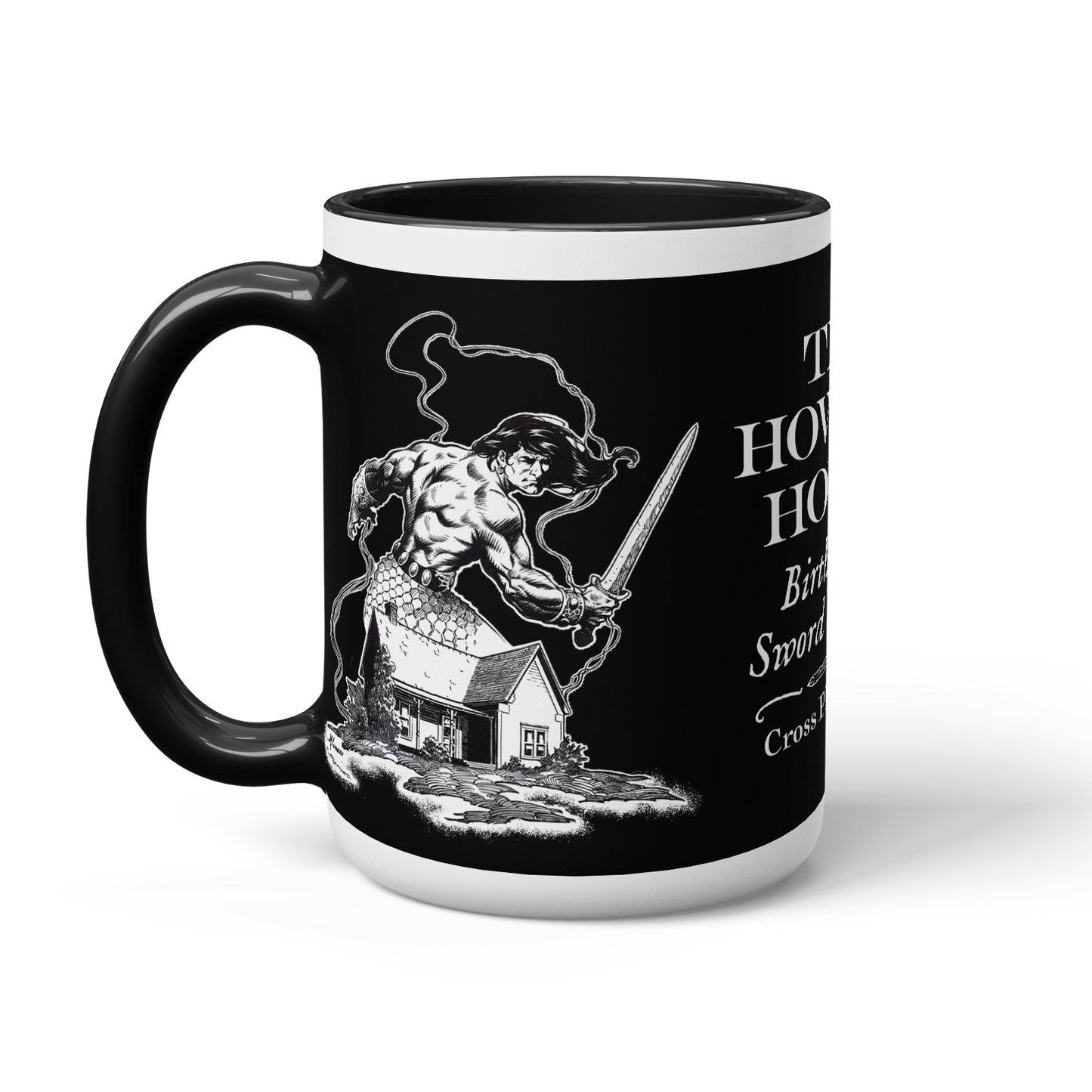Howard House: Birthplace of Legends Black Mug