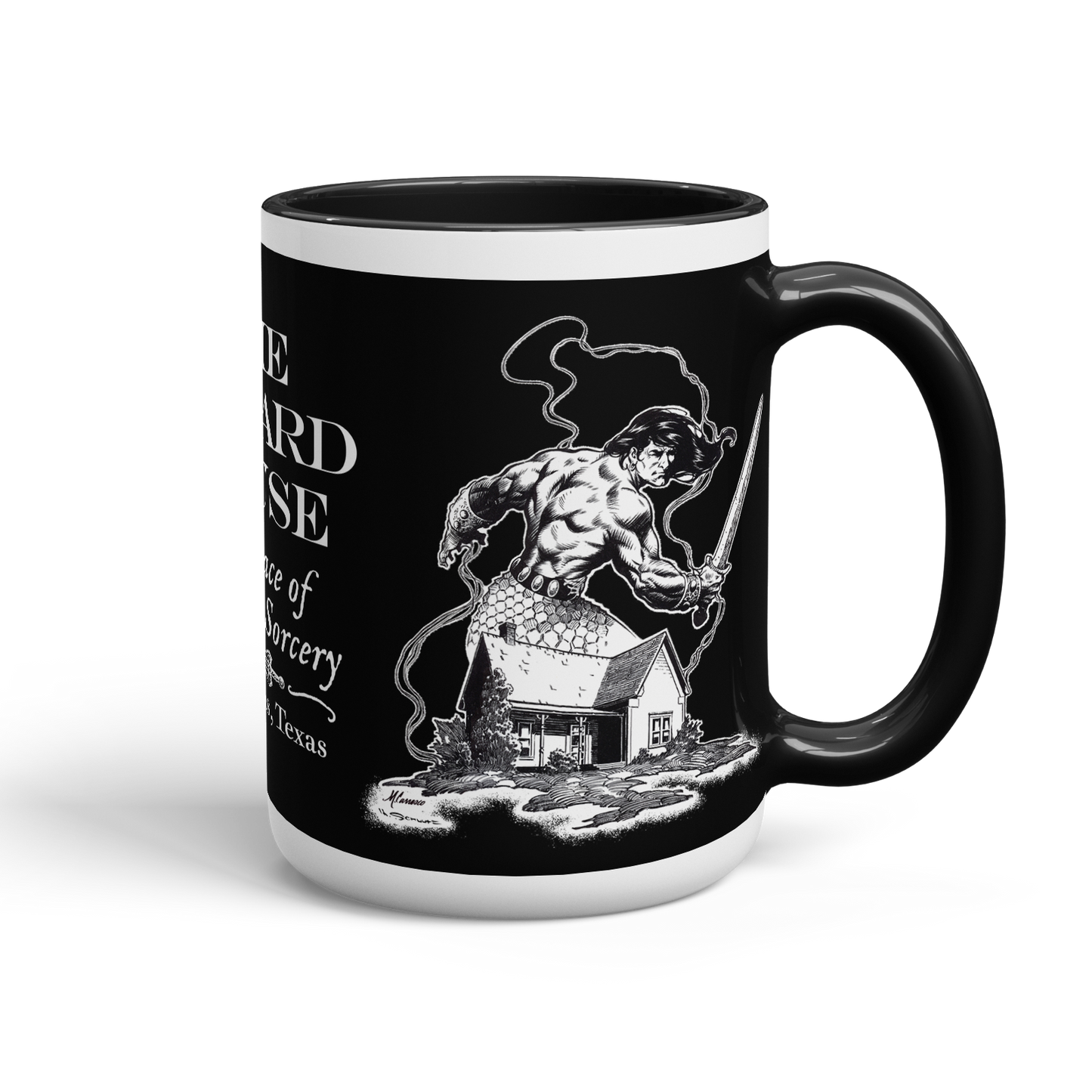Howard House: Birthplace of Legends Black Mug