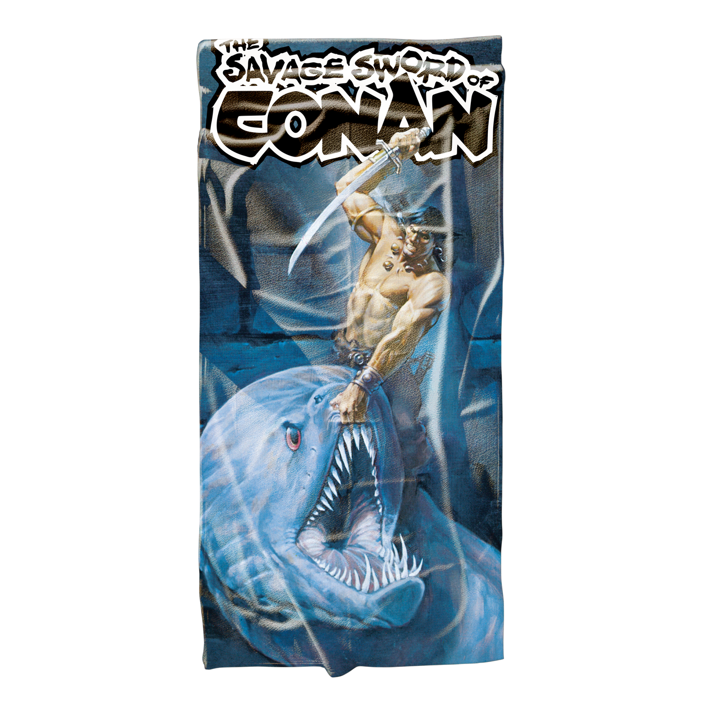 Savage Sword of Conan Jaws of the Drowned Dark Beach Towel