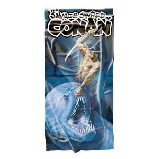 Savage Sword of Conan Jaws of the Drowned Dark Beach Towel