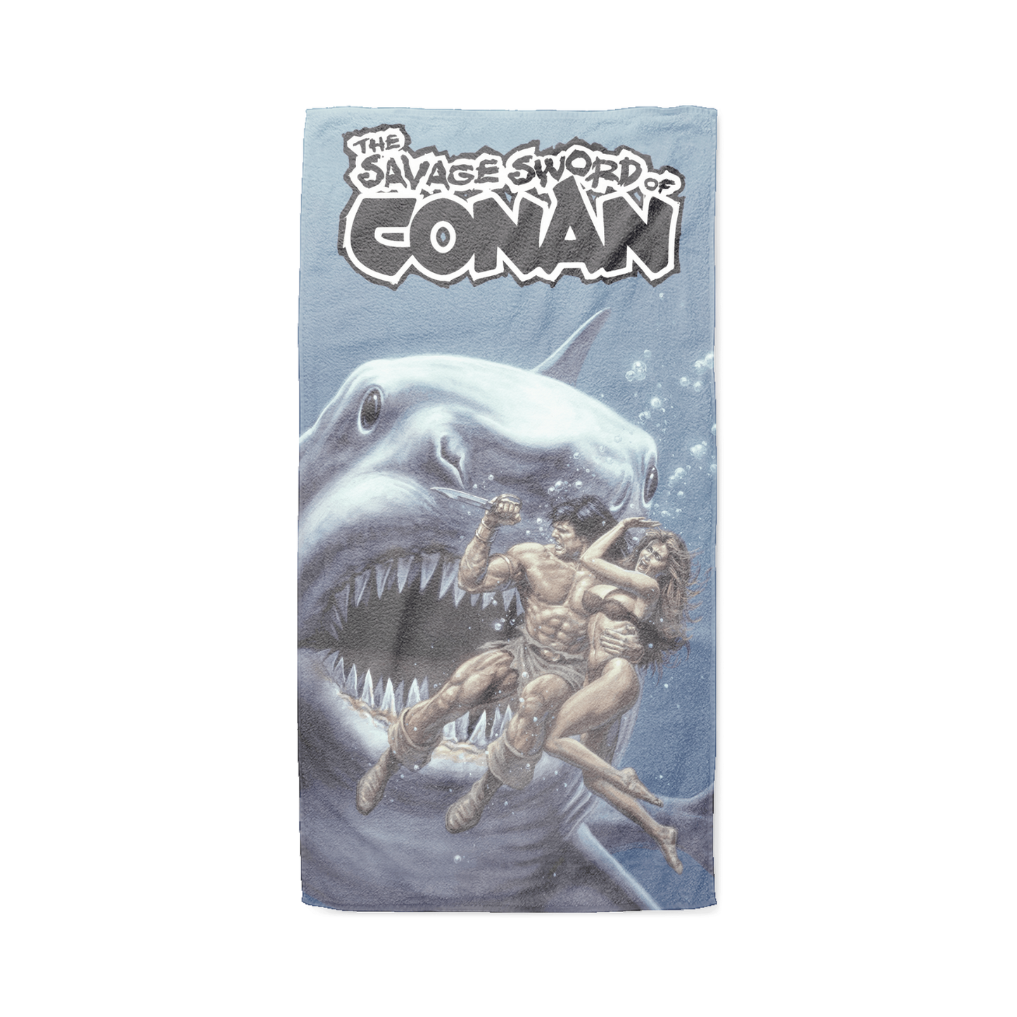 The Savage Sword of Conan Savage Depths Beach Towel