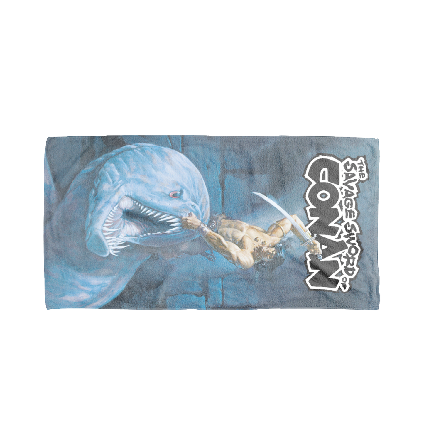 Savage Sword of Conan Jaws of the Drowned Dark Beach Towel