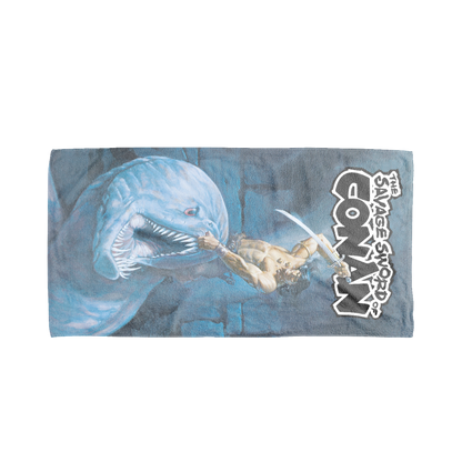 Savage Sword of Conan Jaws of the Drowned Dark Beach Towel