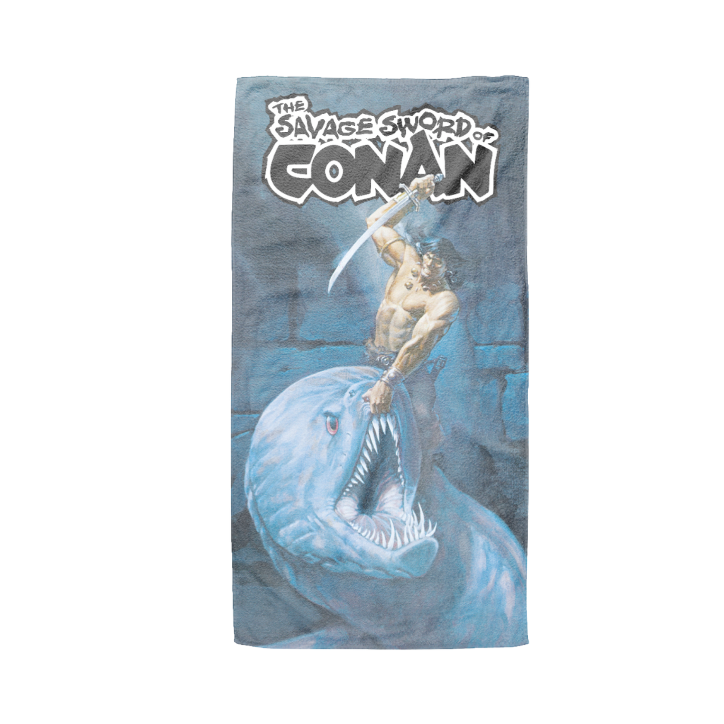 Savage Sword of Conan Jaws of the Drowned Dark Beach Towel