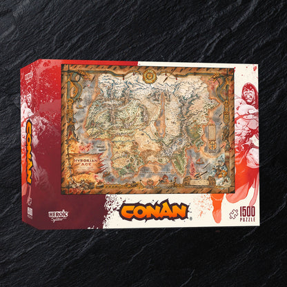 Conan the Barbarian Hyborian Age Map Puzzle