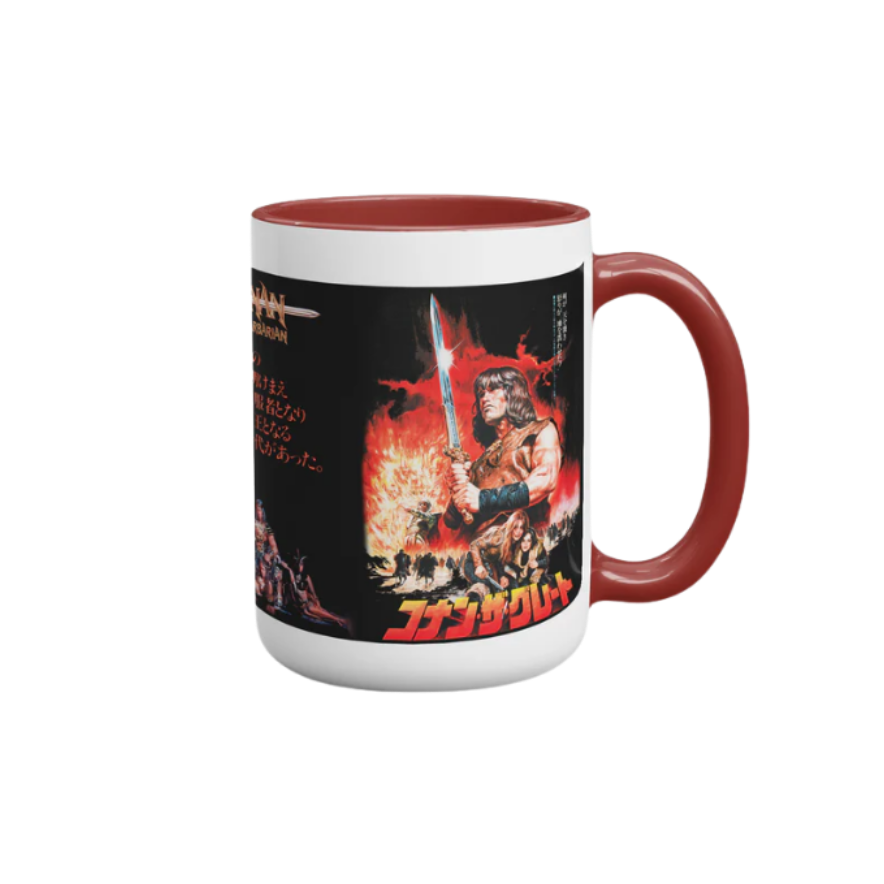 Conan - The Barbarian Japanese 1982 Movie Poster Mug