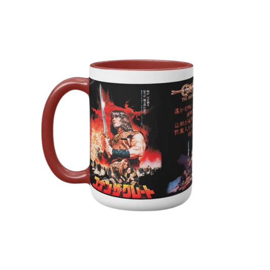 Conan - The Barbarian Japanese 1982 Movie Poster Mug