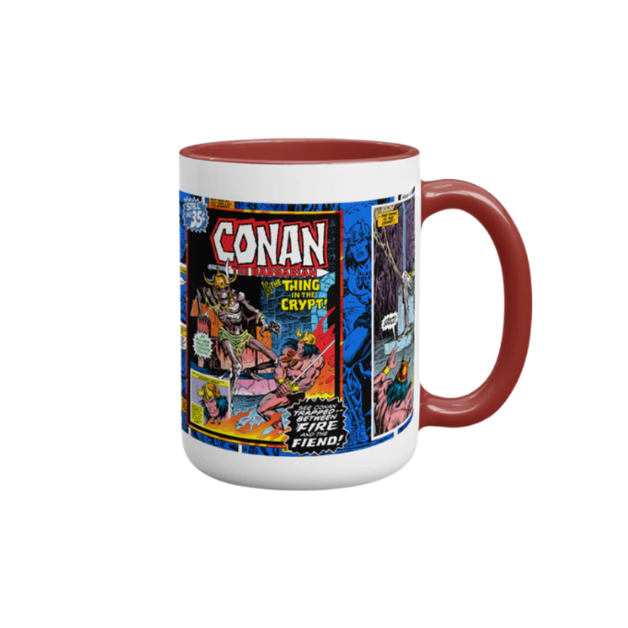 Conan - Conan vs. The Thing in the Crypt Mug