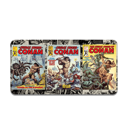 Conan Savage Battles Large Gaming Mat front