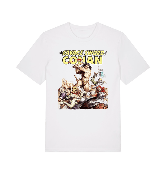 Wizard of the Black Circle Savage Sword of Conan T Shirt front