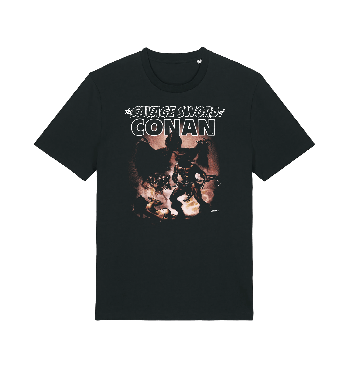 The Savage Sword of Conan Castle Crimson T Shirt front