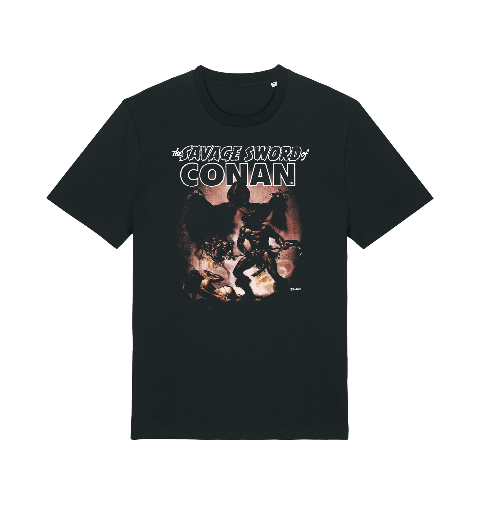 The Savage Sword of Conan Castle Crimson T Shirt front