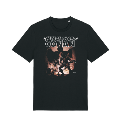 The Savage Sword of Conan Castle Crimson T Shirt front