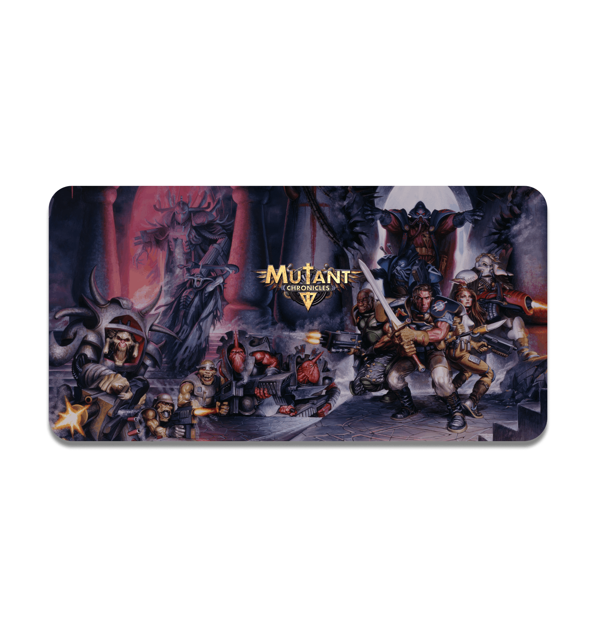 Mutant Chronicles - Storm the Citadel Large Gaming Mat front