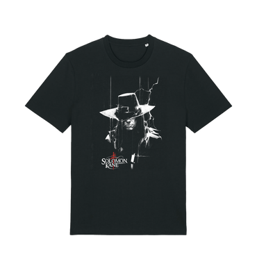 Black Printed T-shirt Front