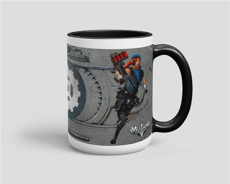 Mutant Chronicles - Bauhaus Faction Mug right view