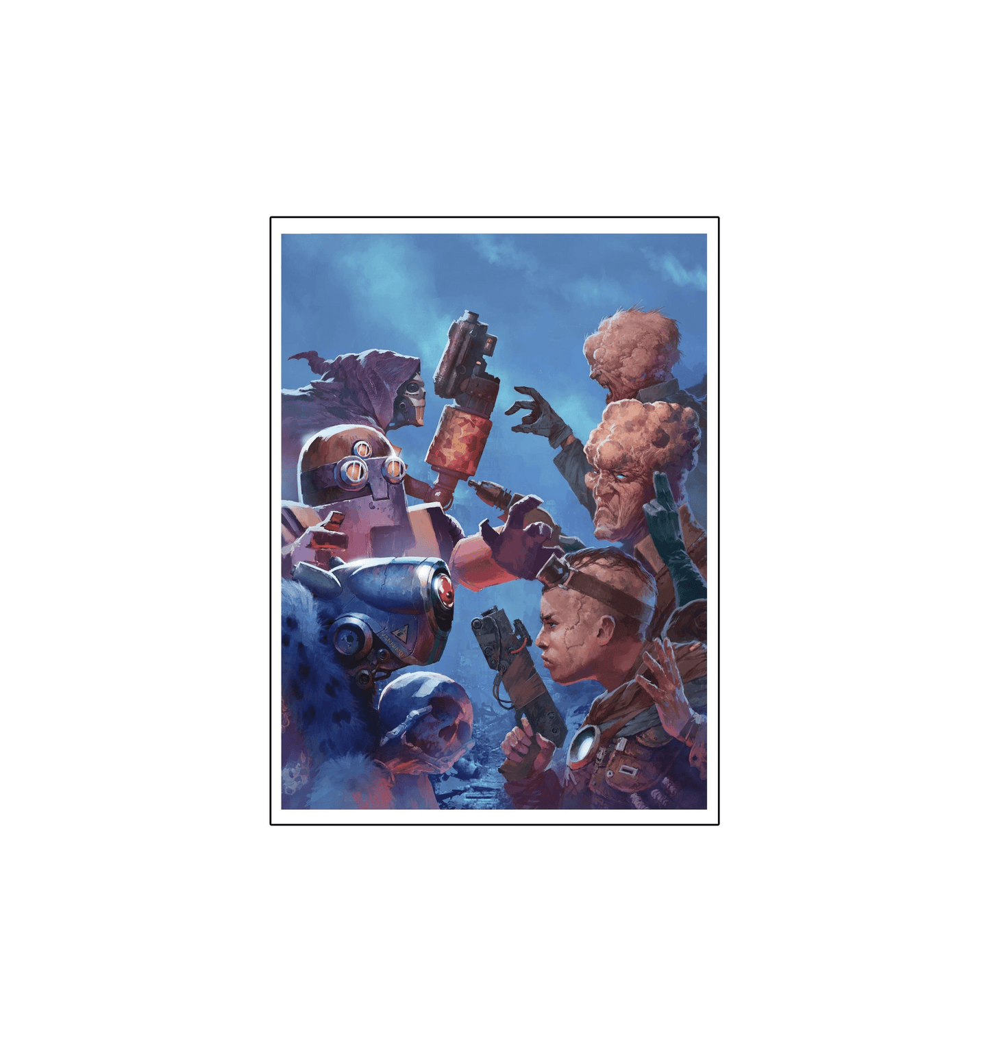 Mutant Year Zero - Warborn Automata Fine Art Print