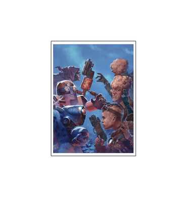 Mutant Year Zero - Warborn Automata Fine Art Print