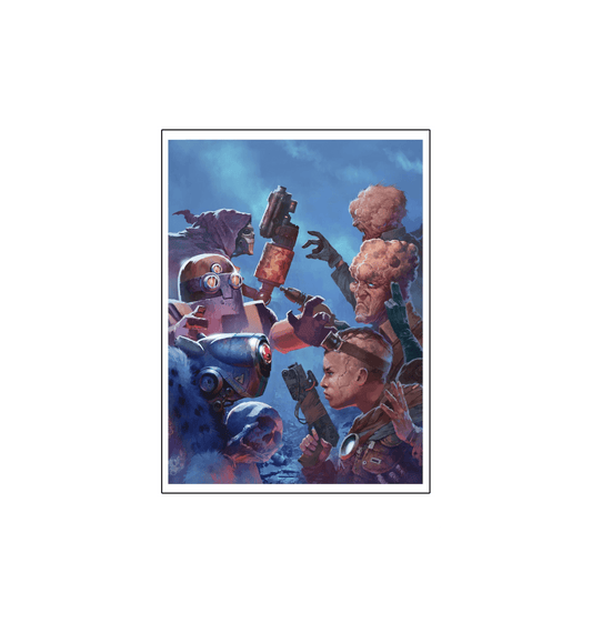 Mutant Year Zero - Warborn Automata Fine Art Print