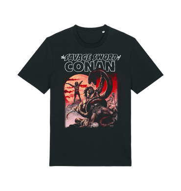 Conan The Savage Sword of Conan Moon of Blood T Shirt front