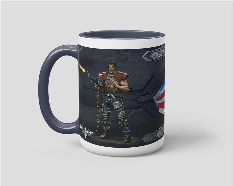 Mutant Chronicles - Capitol Faction Mug left view