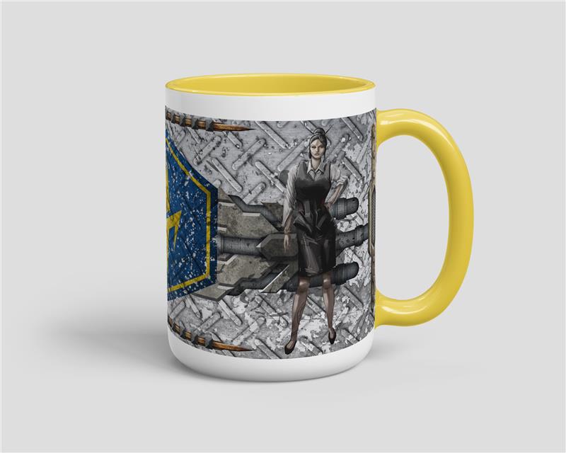 Mutant Chronicles - Cartel Faction Mug right view