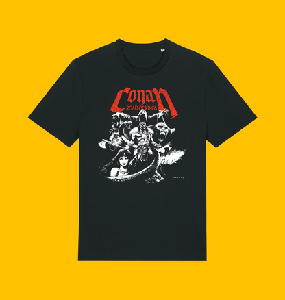 Conan - Road of Kings - Black & White on Heroic Signatures yellow background