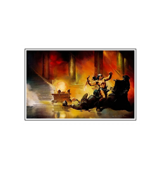 Conan The People of the Black Circle Fine Art Print