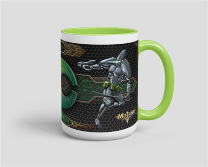 Mutant Chronicles - Cybertronic Faction Mug right view