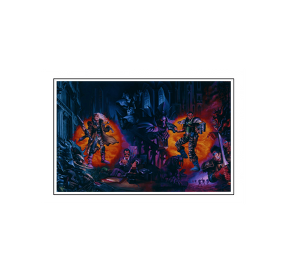 Mutant Chronicles -  Humanity and the Dark Legion Revealed Fine Art Print