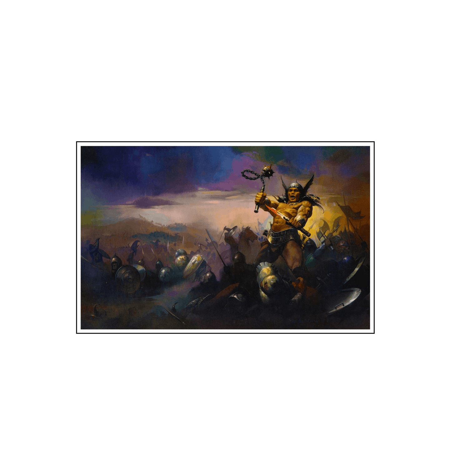 Conan Hour of the Dragon unframed fine art print