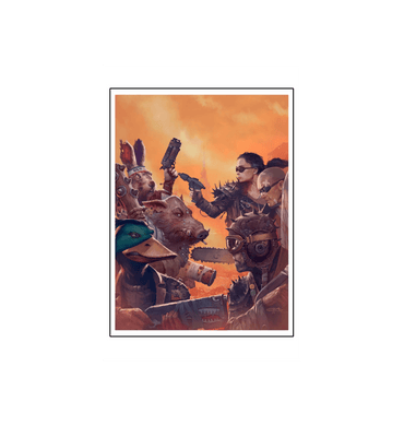 Mutant Year Zero - Blades, Boars, and Bullet Fine Art Print