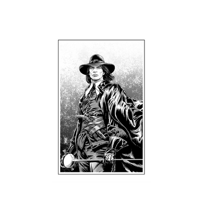 Solomon Kane - Pursuit of the Samhain Abomination Fine Art Print