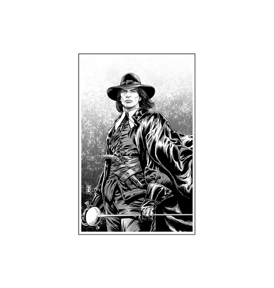 Solomon Kane - Pursuit of the Samhain Abomination Fine Art Print