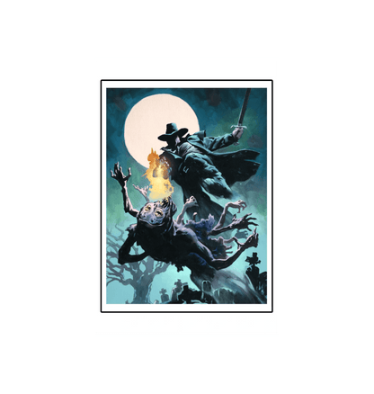 Solomon Kane - Gravefire Duel Fine Art Print