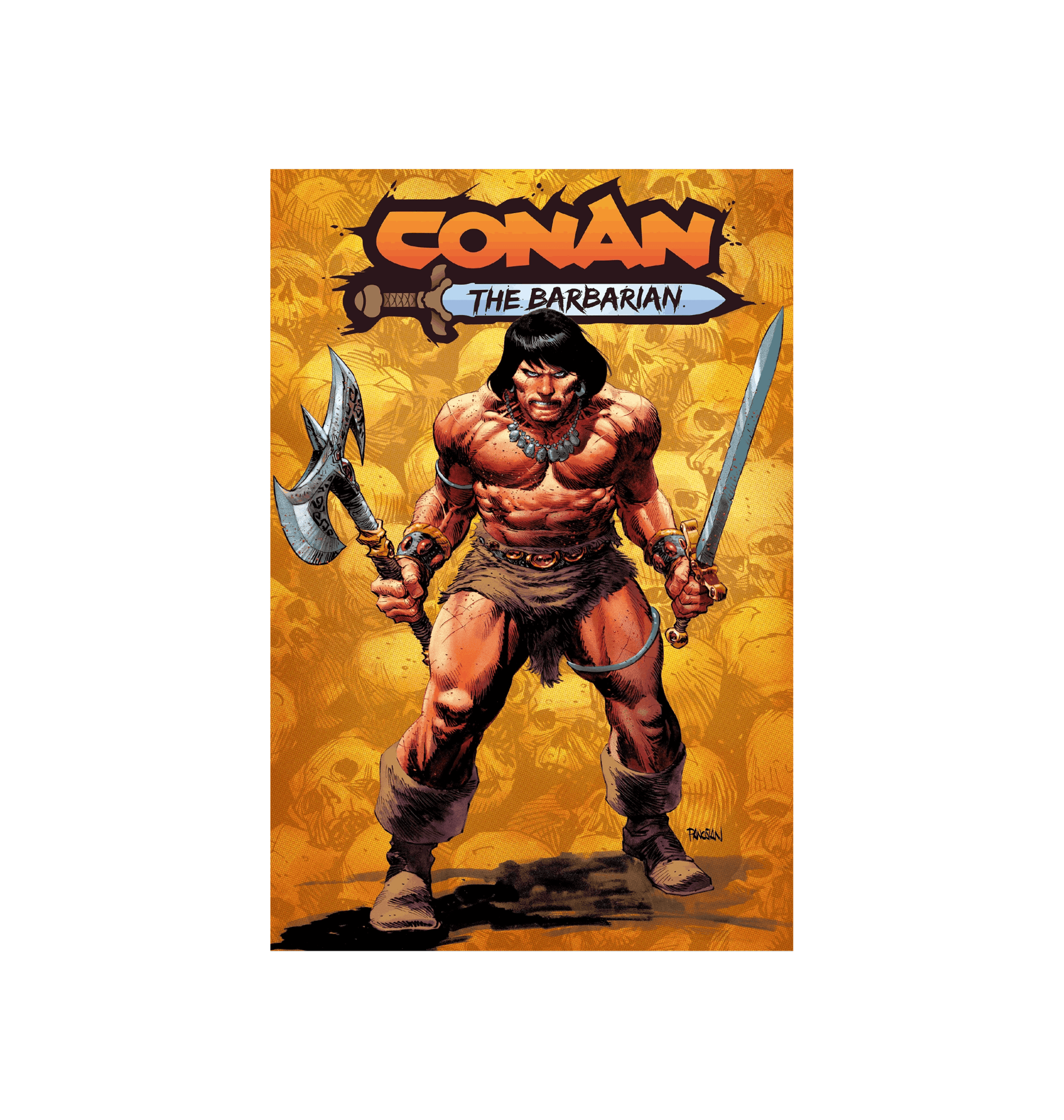 Conan The Barbarian Battle Ready unframed poster
