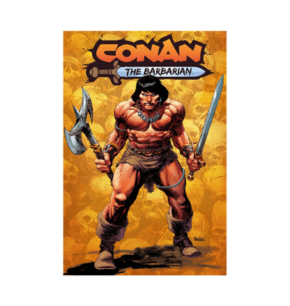 Conan The Barbarian Battle Ready unframed poster