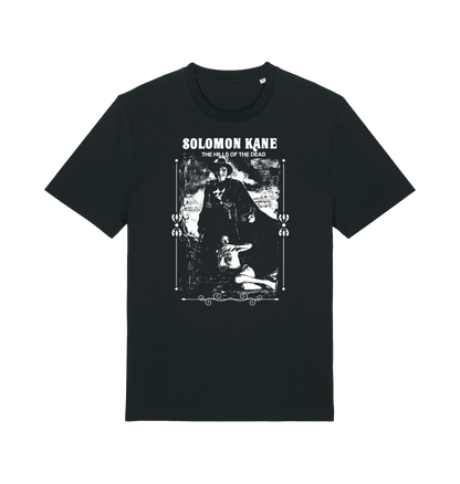 Black Printed T-shirt Front